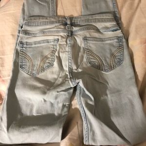 Hollister super skinny jeans size 00R- light blue